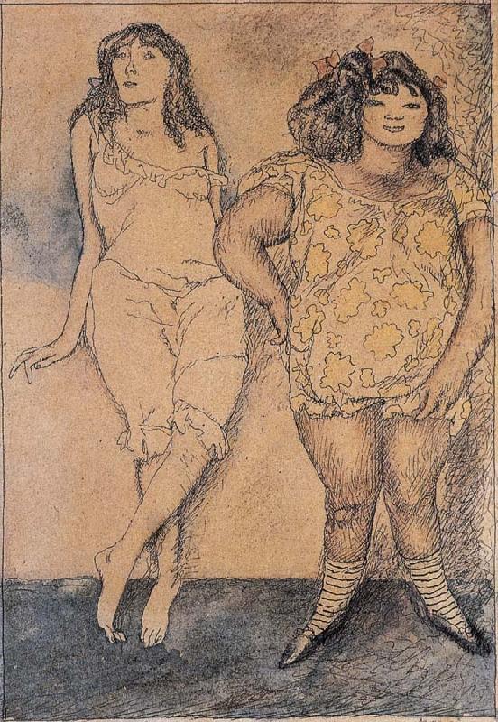 Two lady, Jules Pascin